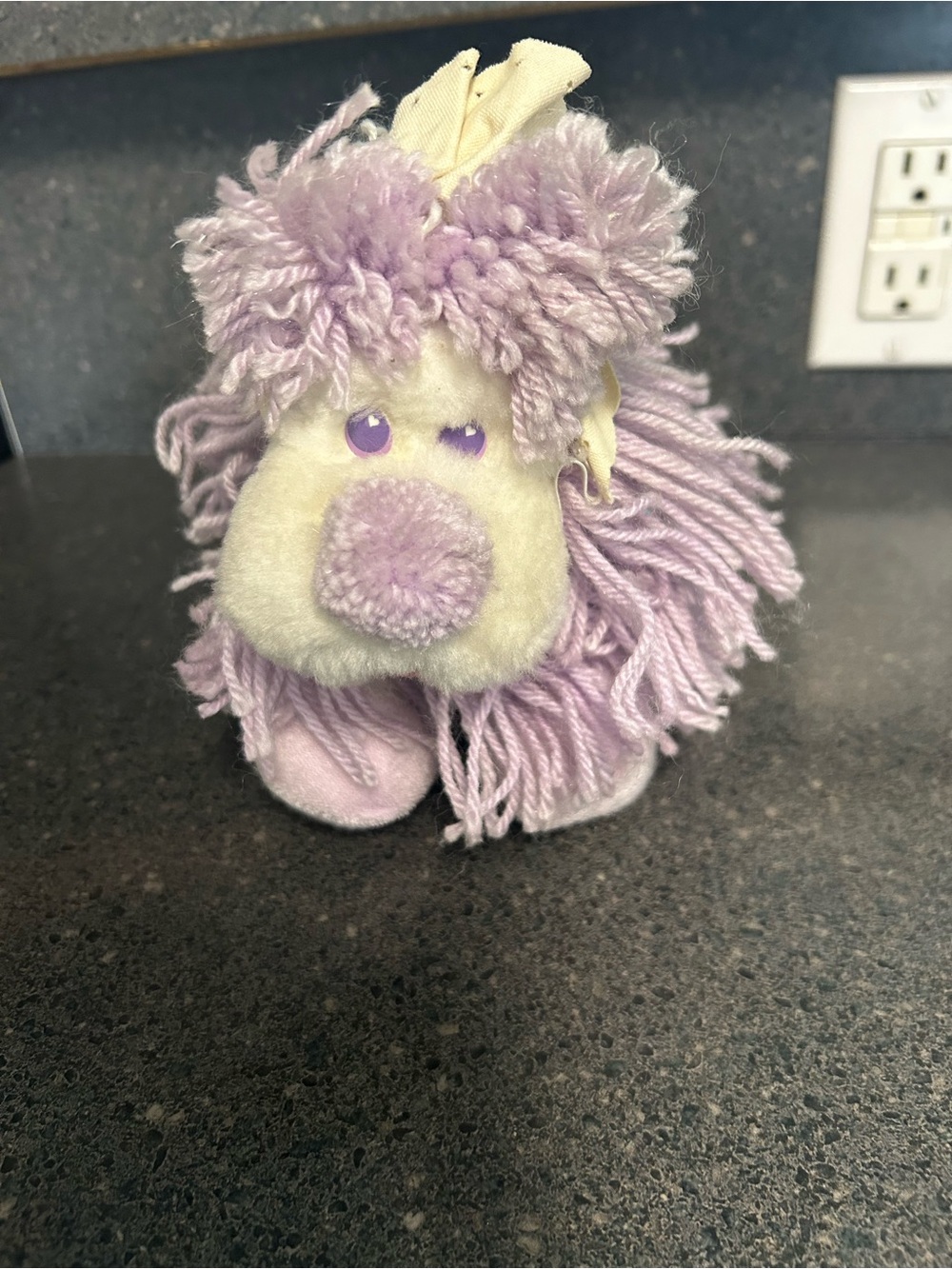 Vintage Kenner fluppy dog stuffed animal